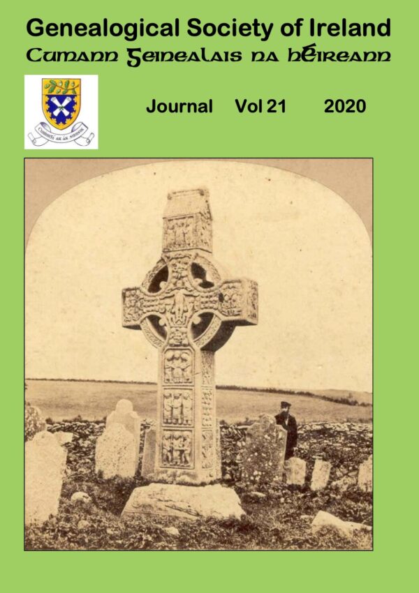 Journal of the Genealogical Society of Ireland (2020) (Postage included)